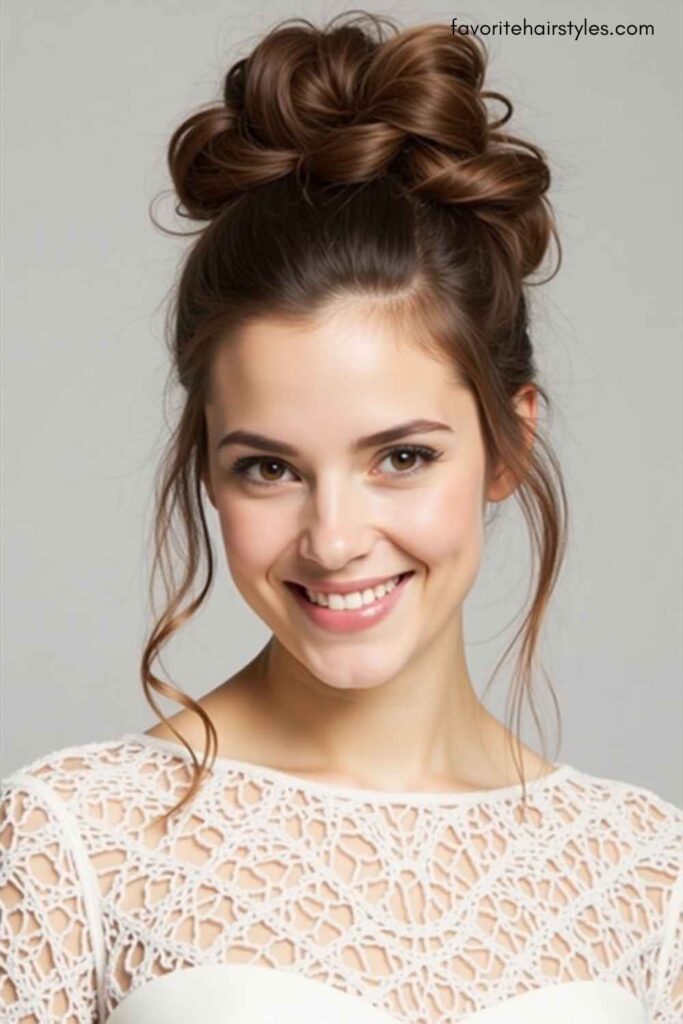 Messy Textured Bun