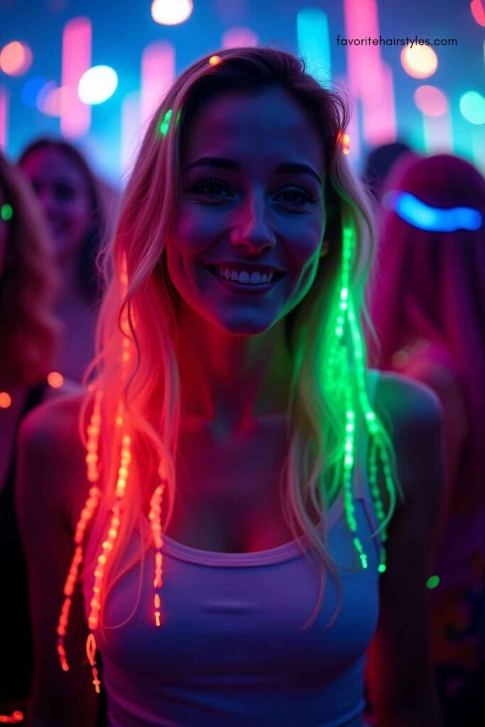 Neon Clip-In Extensions