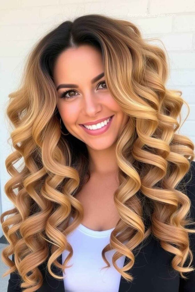 Ombre Curly Extensions