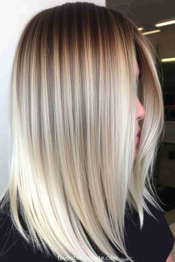 Platinum Highlights for a Bold Pop