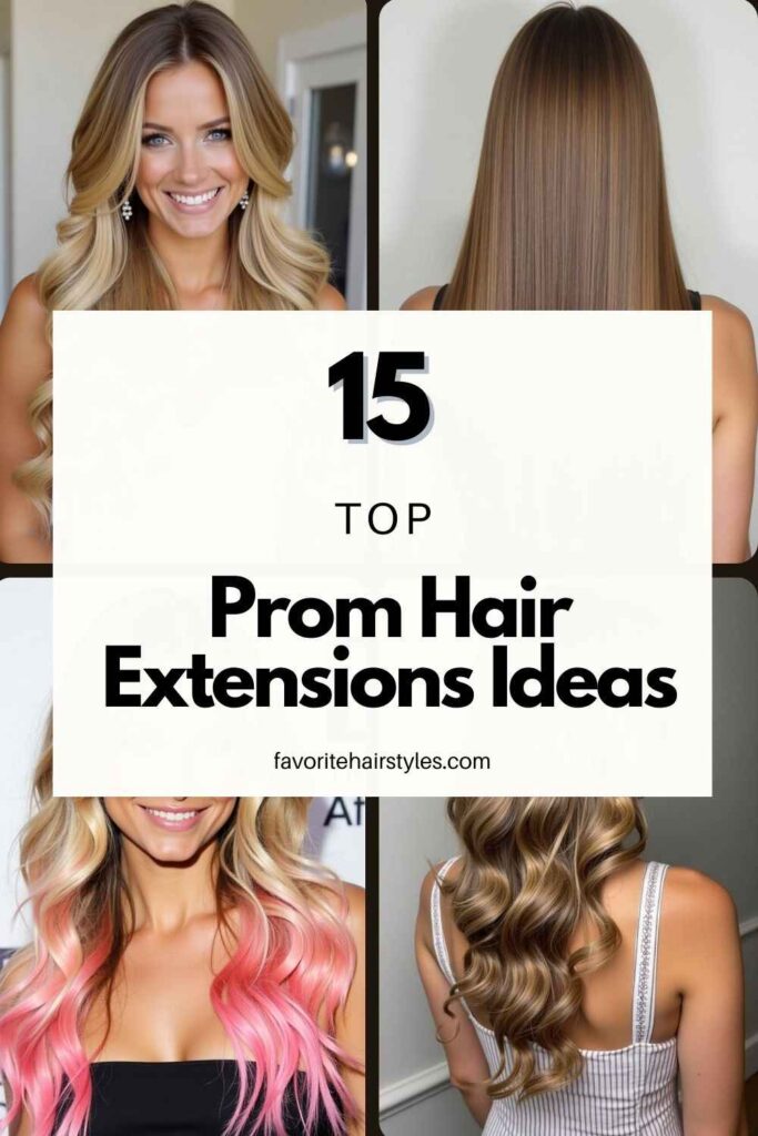 Prom Hair Extensions Ideas