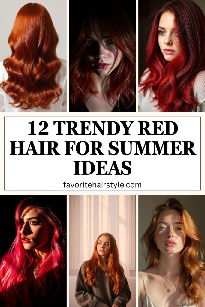Red Hair For Summer Ideas