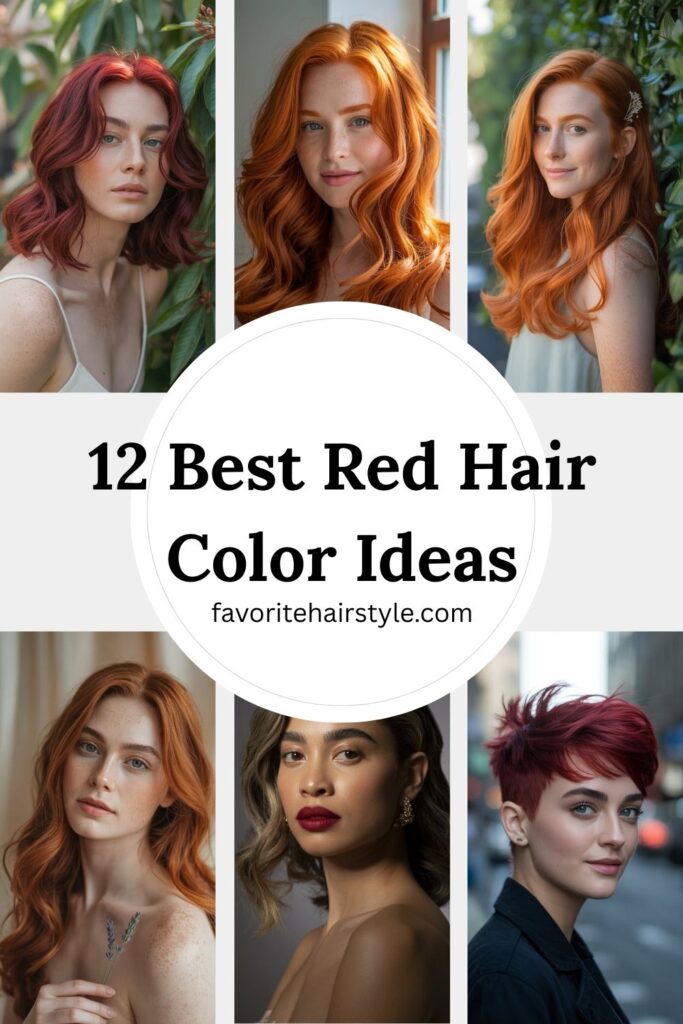 Red Hair​ Color Ideas