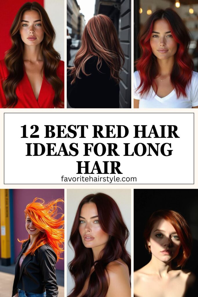 Red Hair​ Ideas For Long Hair