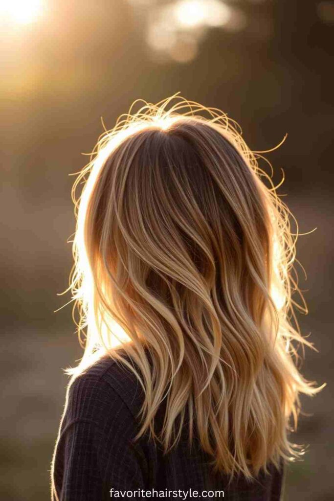 Rooted Dirty Blonde for Natural Depth