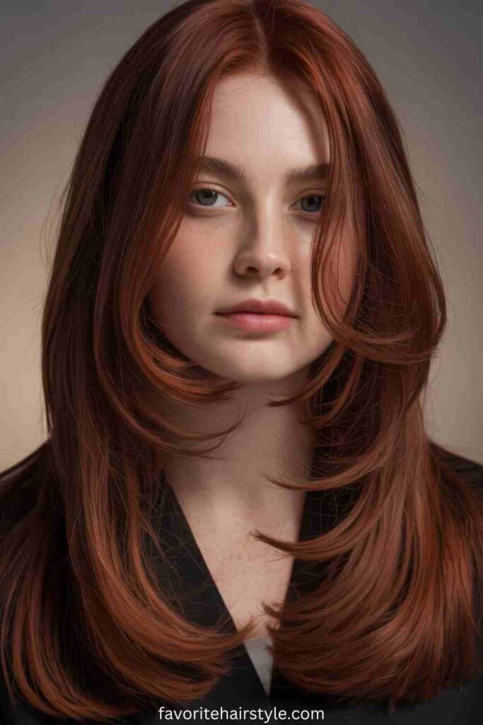 Rusty Red with Voluminous Crown