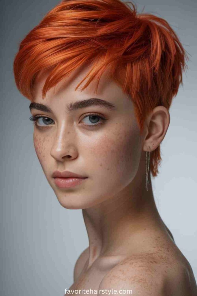 Scarlet Red Undercut