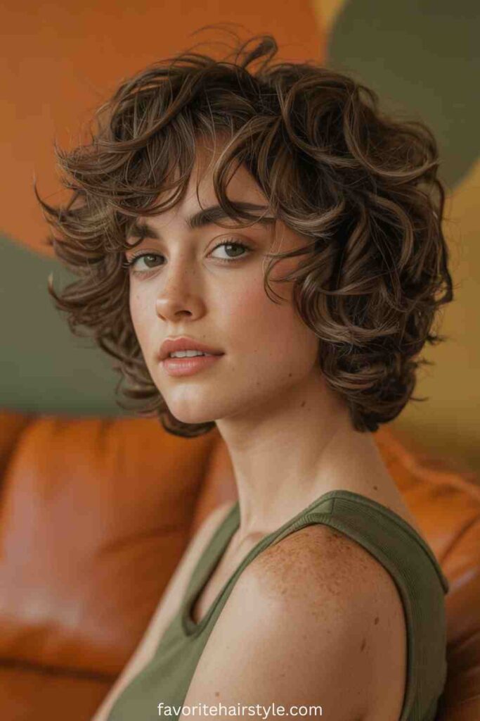 Shaggy Curly Layers