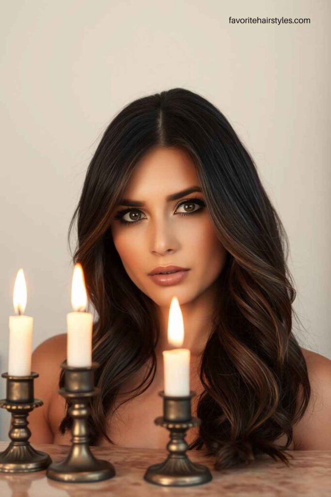 Soft Ash Brown Balayage