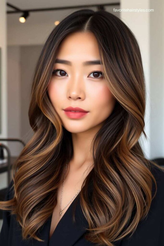 Soft Ash Brown Balayage