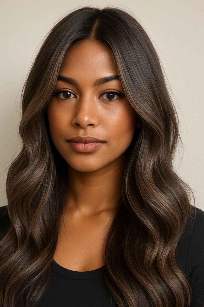 Soft Ash Brown Balayage