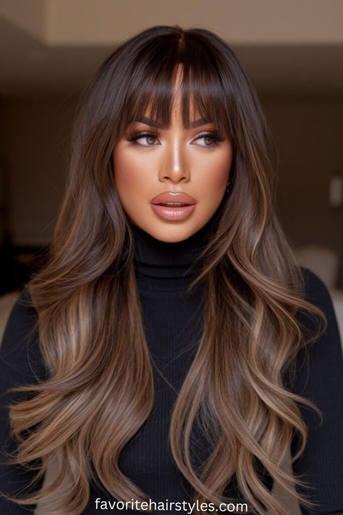 Soft Balayage Light Brown Hair