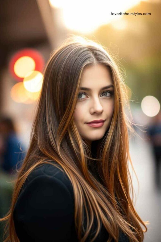 Soft Light Brown Balayage