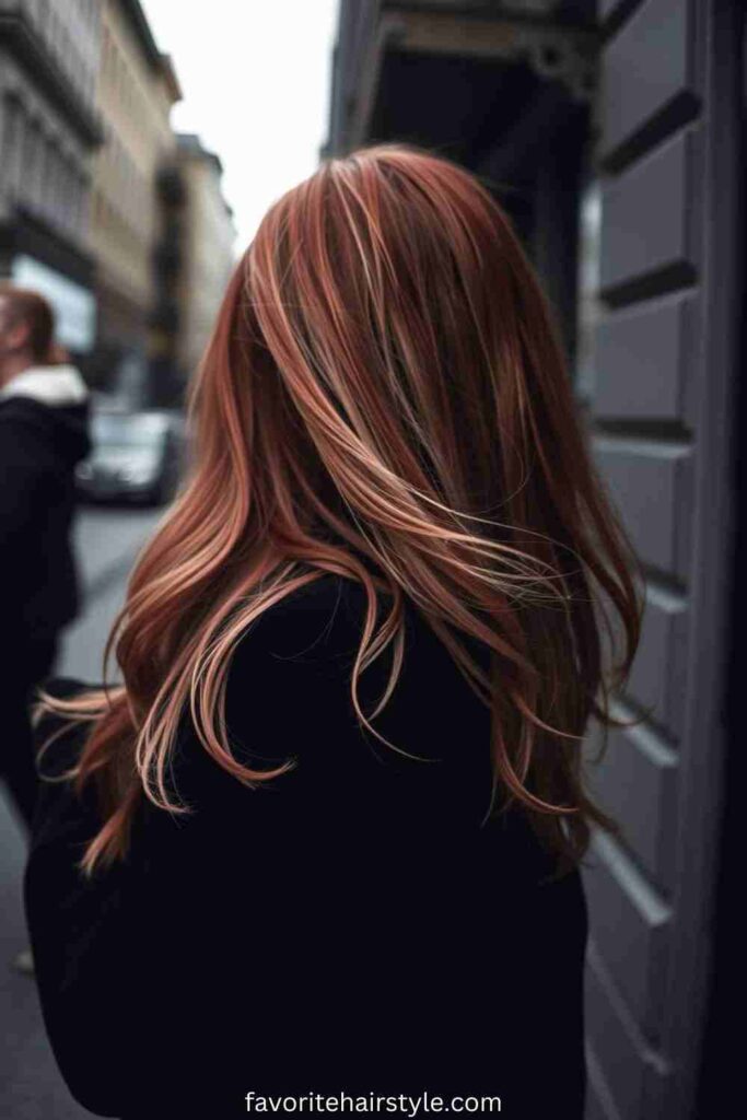 Soft Rose Gold Red