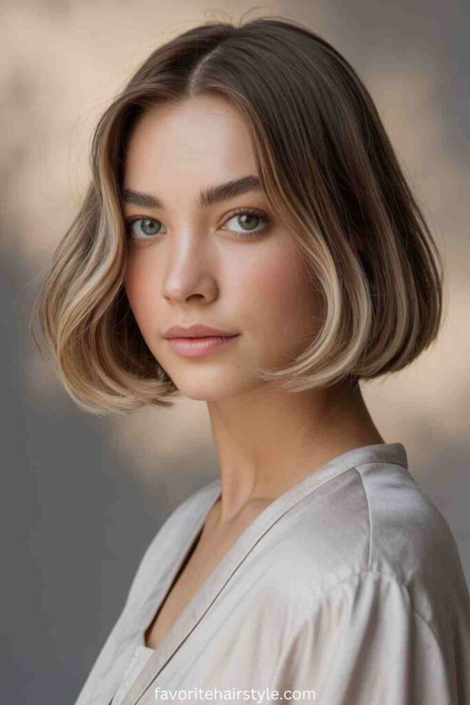 Soft Undercut with Dirty Blonde Highlights