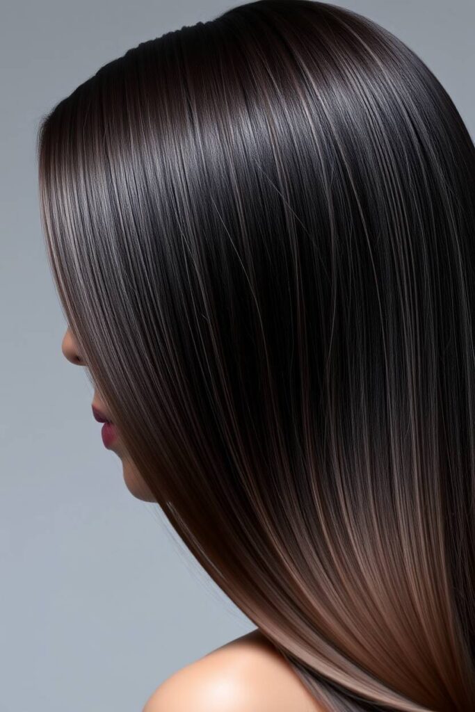 Solid Dark Ash Brown