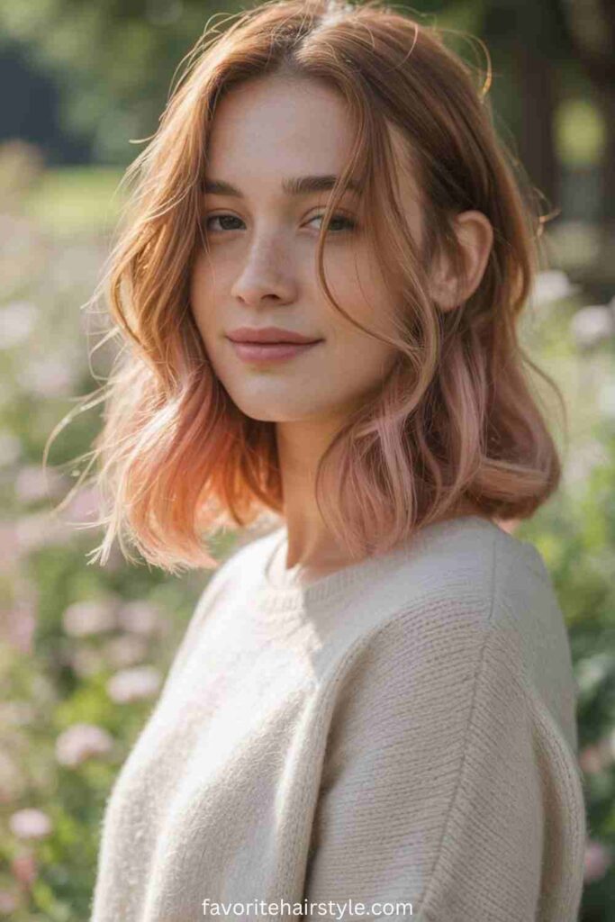 Strawberry Blonde Balayage