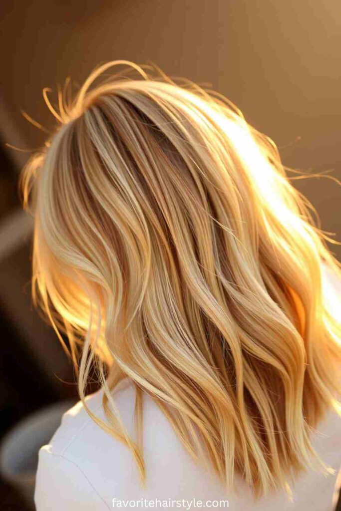 Subtle Blonde Balayage