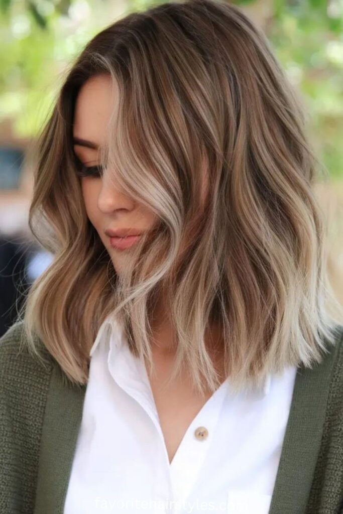 Subtle Face-Framing Balayage