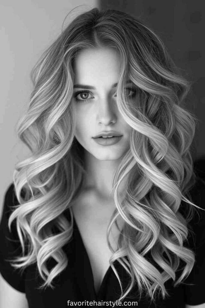 Sun-Kissed Dirty Blonde Curls