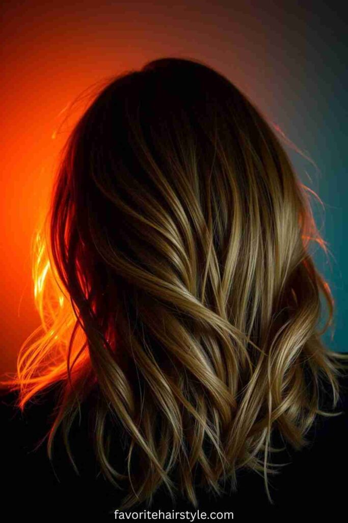 Textured Dirty Blonde Layers