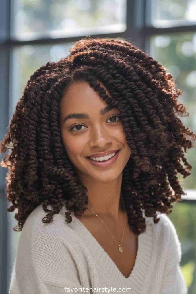 Twist-Out on 4b Hair