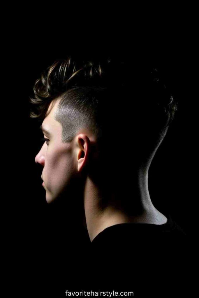 Undercut with Defined Curls