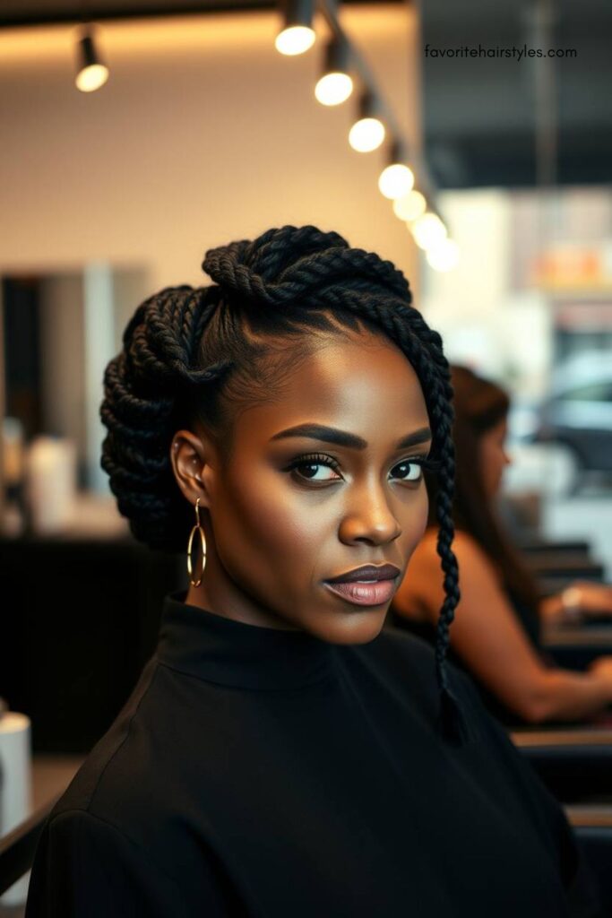 Updo Styles with Extensions