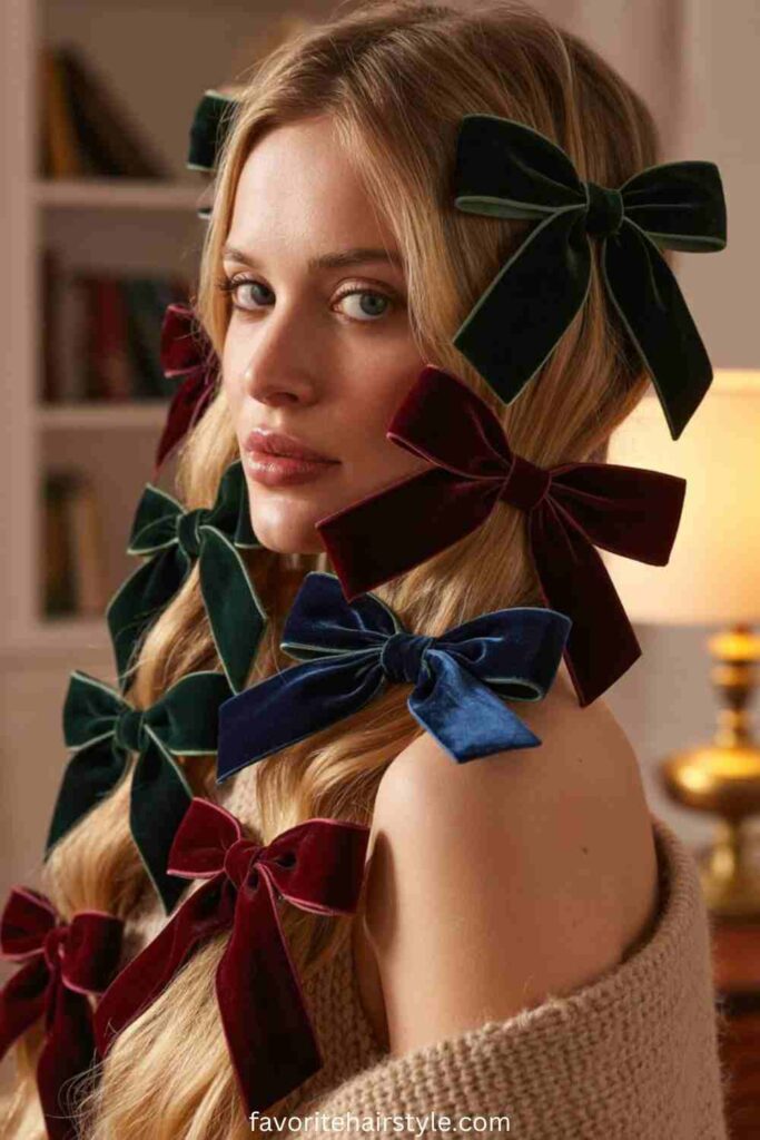 Velvet Bows for Fall and Winter Vibes