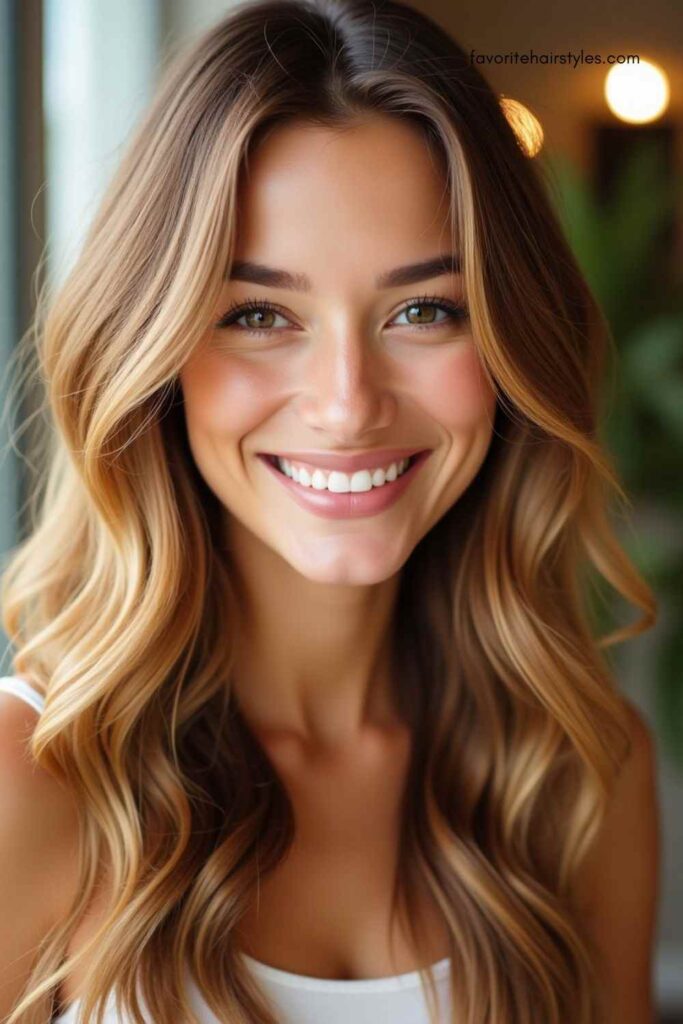 Warm Golden Light Brown