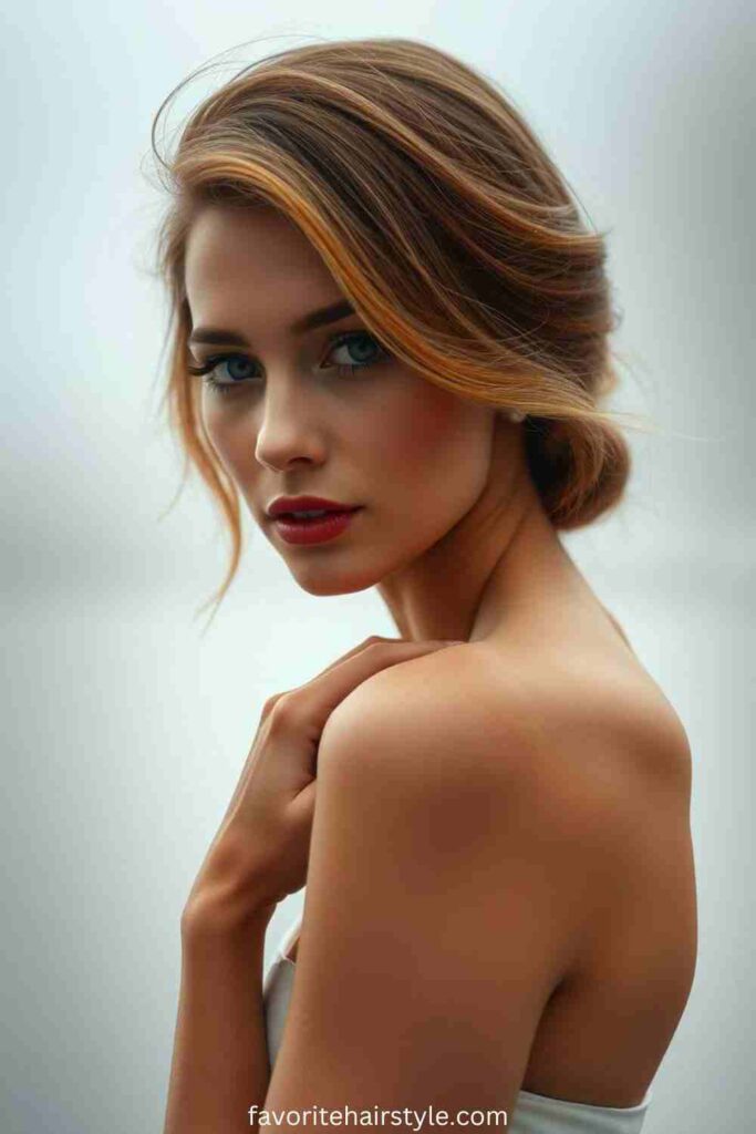 Warm Honey Balayage on Dirty Blonde