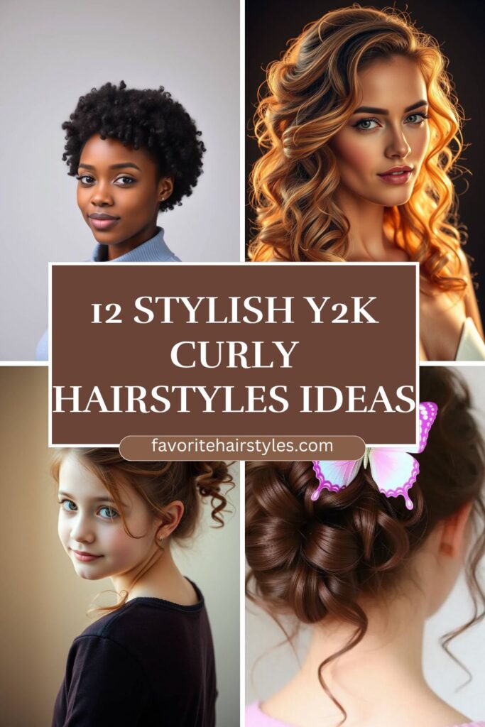 Y2k Curly Hairstyles Ideas