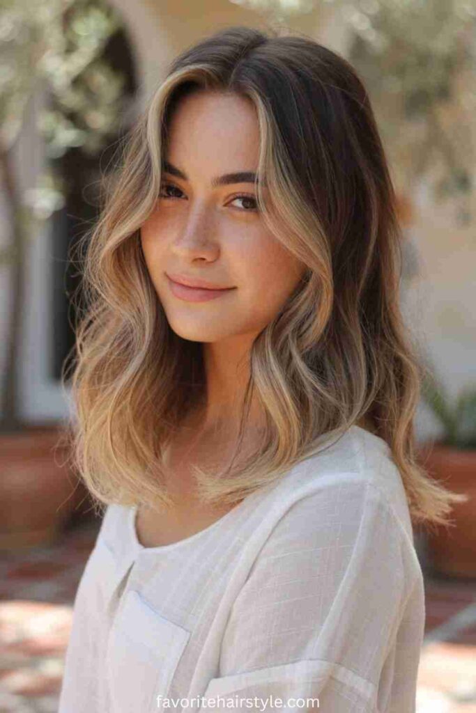 Auburn Tones on Warm Brown Hair
