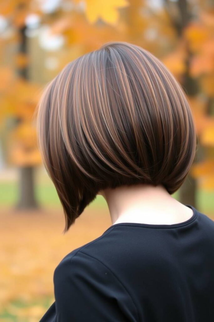 Blunt Bob with Gloss Finish
