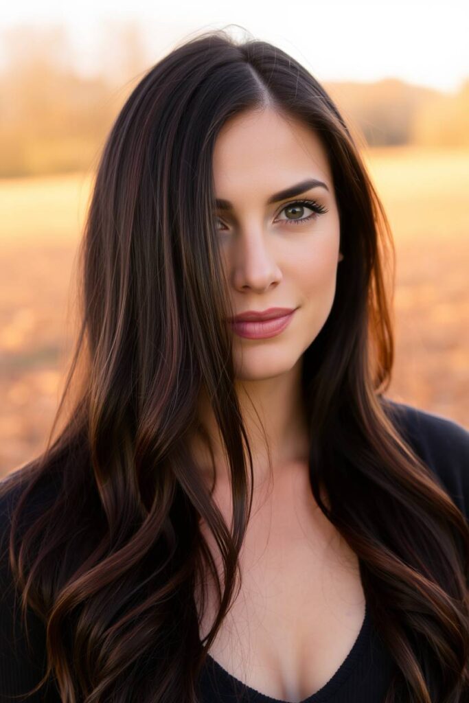 Burgundy Highlights