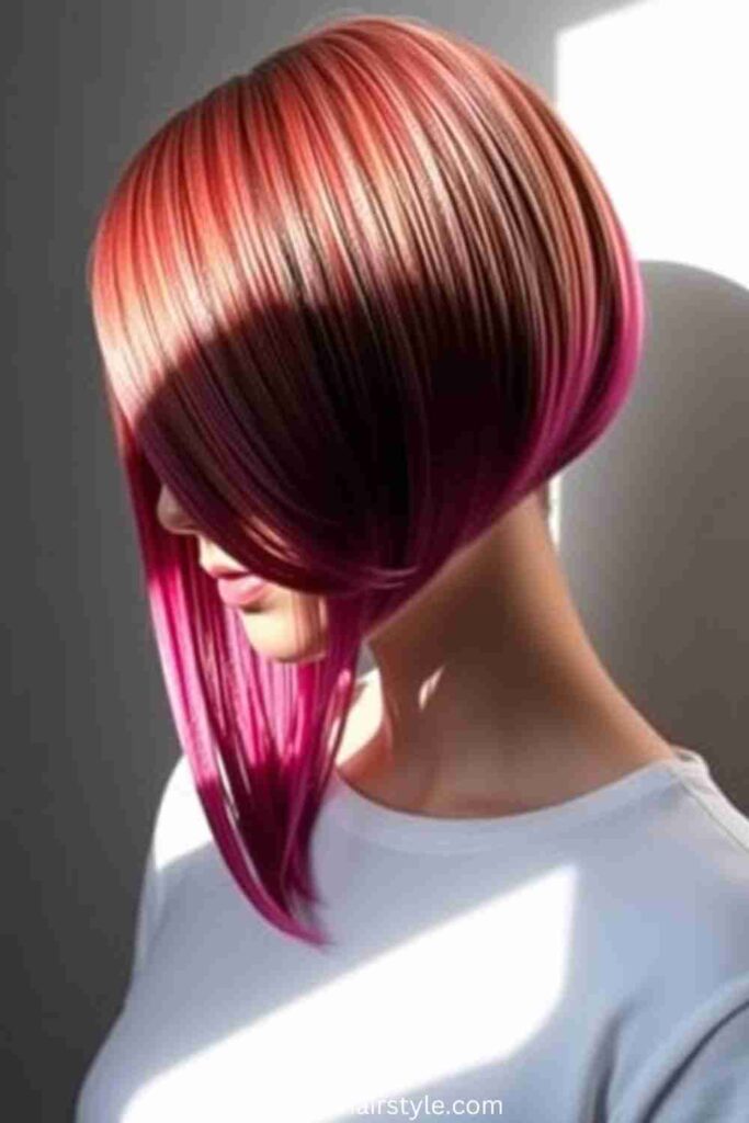 Burgundy Ombre