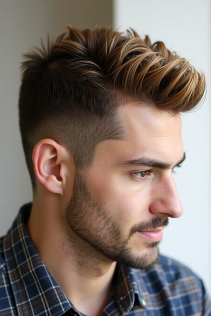 Caramel Balayage Fade