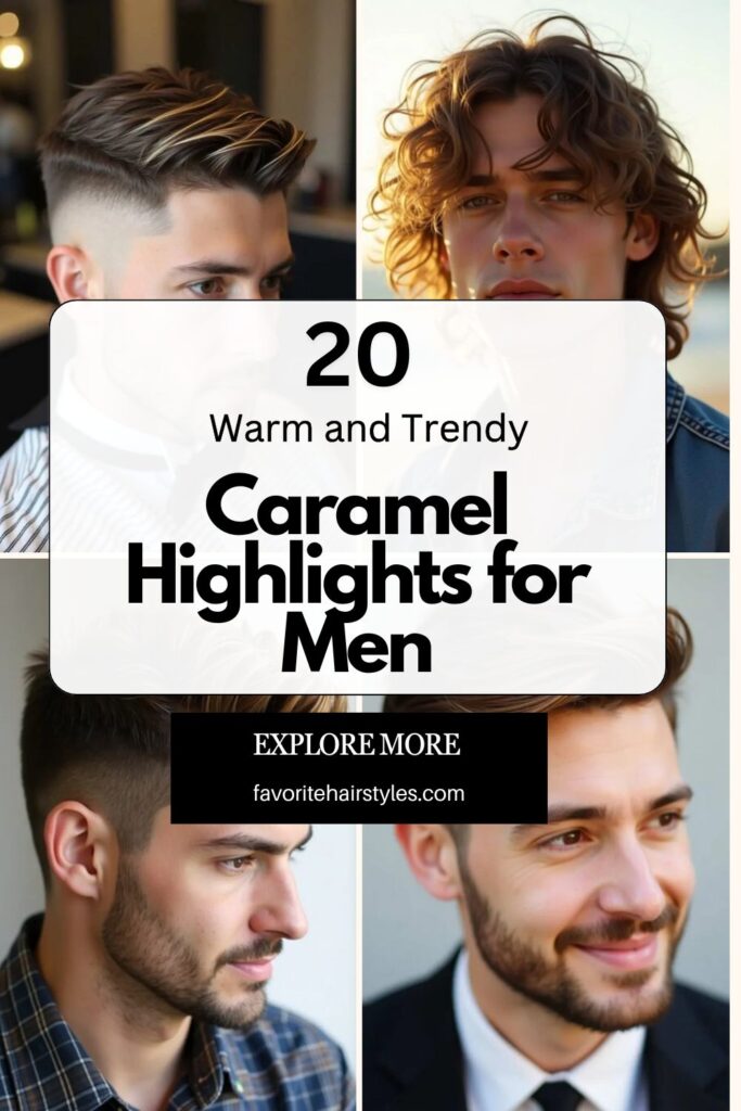 Caramel Highlights for Men