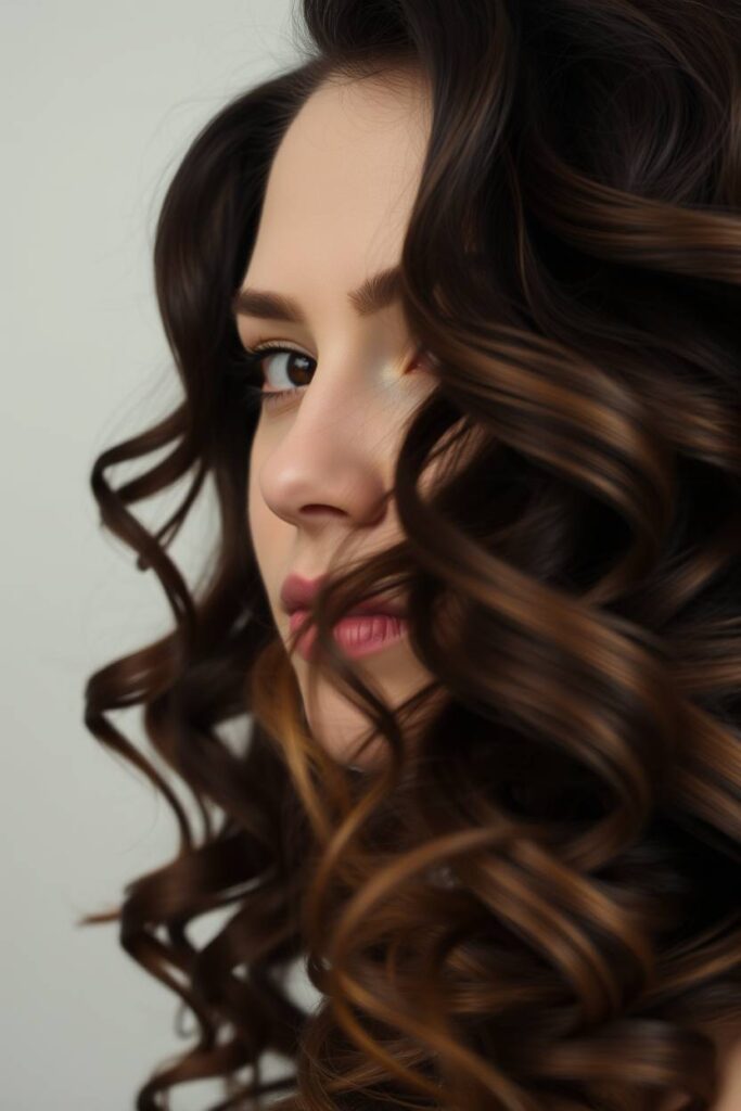 Caramel Highlights with Layers