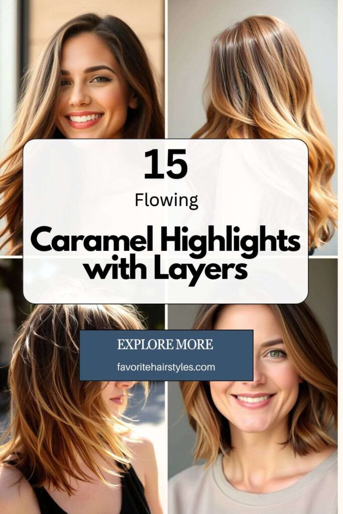 Caramel Highlights with Layers