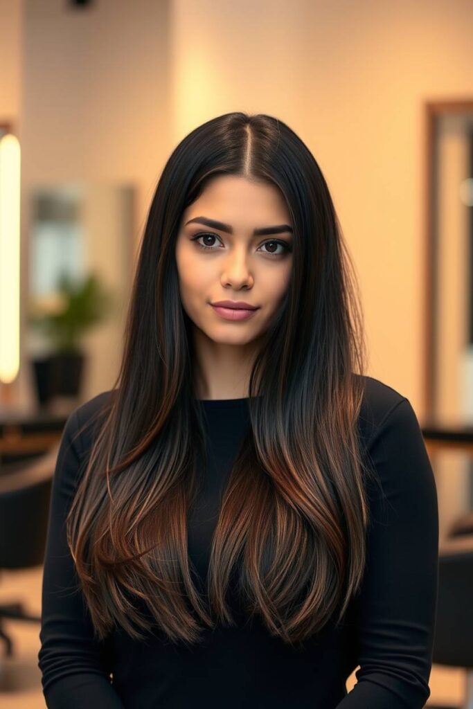 Caramel Peekaboo Highlights