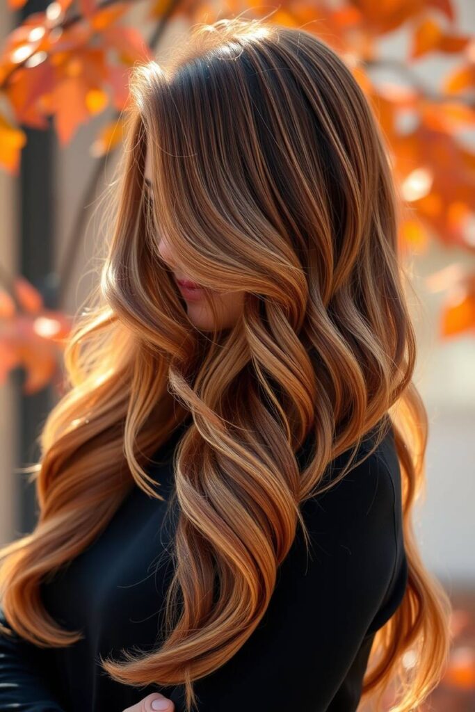 Copper Balayage