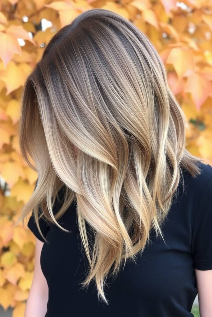 Dirty Blonde with Lowlights