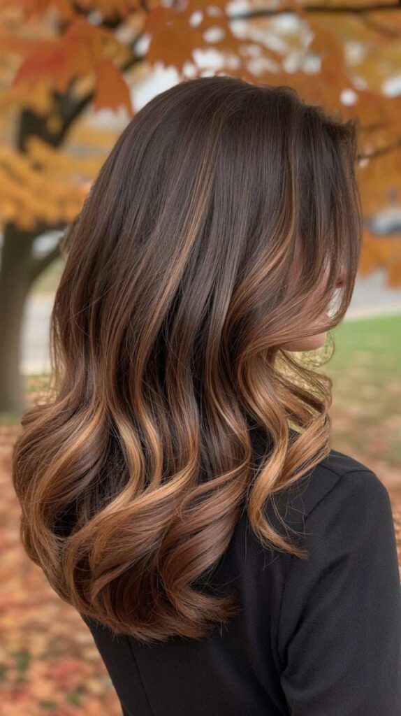 Espresso with Caramel Highlights