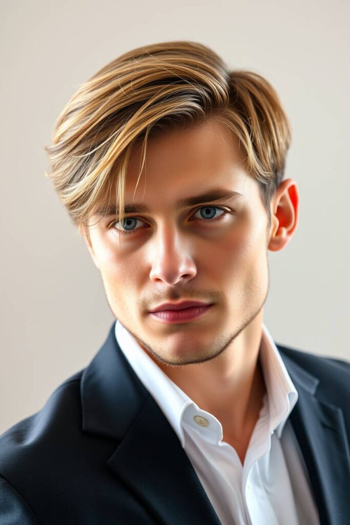 Face-Framing Caramel Highlights