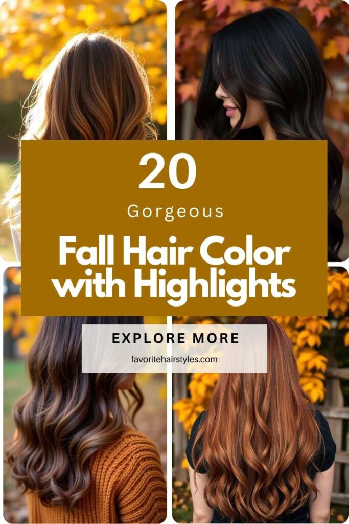 Fall Hair Color with Highlights