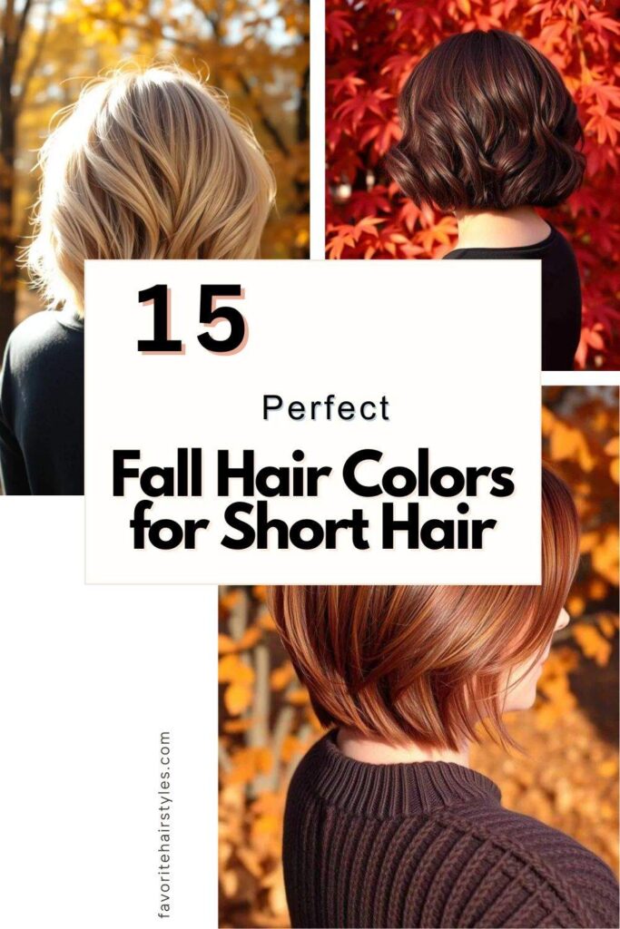 Fall Hair Colors for Short Hair