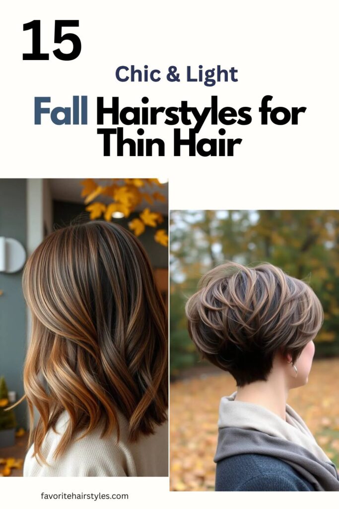 Fall Hairstyles for Thin Hair