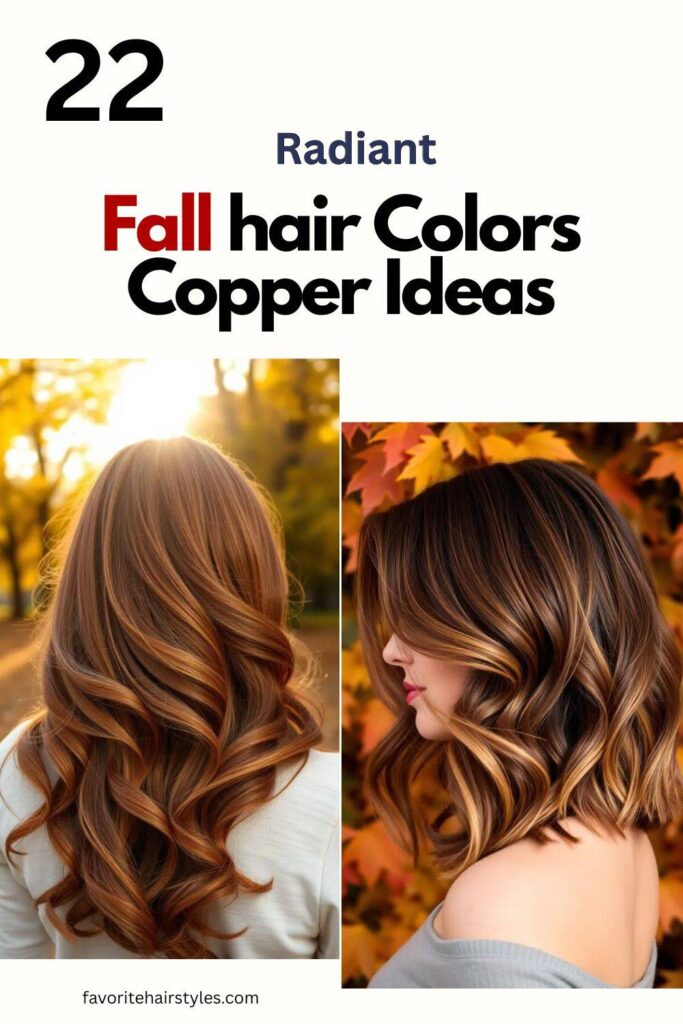 Fall hair Colors Copper