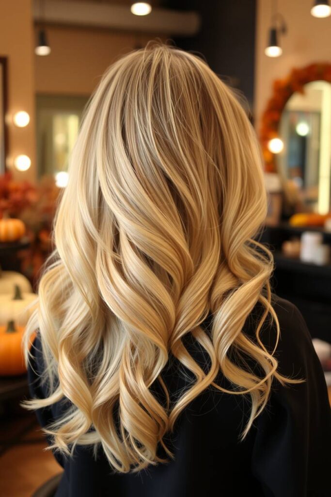 Honey Blonde Lowlights